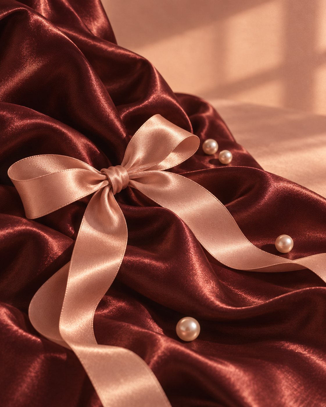 Détail du satin